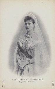 Venäjän tsaaritar Aleksandra (m/v kuva) tekijältä French Photographer