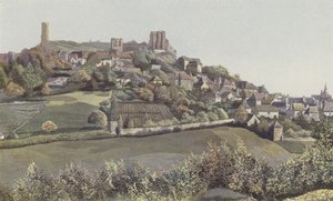Turenne, Näkymä kaupunkiin ja linnalle, Cote N tekijältä French Photographer
