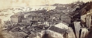 Näkymä Bahiaan, c. 1864-8 tekijältä French Photographer
