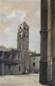 Villemagne, Old St-Gregoire -kirkko, kellotorni tekijältä French Photographer