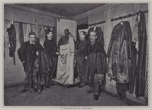Pariisin Comedie-Francaisen vaatekaappiosasto (m/v kuva) tekijältä French Photographer