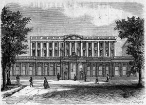 1700-luvun arkkitehtuuri: ulkokuva Bordeaux