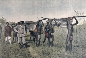 Saattue Marchandin tehtävällä vuonna 1898, Le Petit Journal, 1899 tekijältä French School