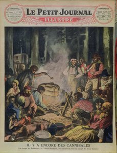Ryhmä kannibalistisia mustalaisia Tšekkoslovakiassa, Le Petit Journal, 1927 tekijältä French School