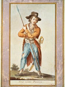 A Parisian sansculotte tekijältä French School