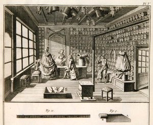 Matonvalmistajan työpaja, Denis Diderot