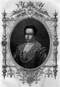 Adelaide Burgundiasta (931-999), Lothairen leski (Pariisin kreivi ja Ranskan herttua) ja Othon I Suuren toinen vaimo. Maurice Lachatren kaiverrus "Histoire des Papes-Rois-Queen and Empereurs a travers les centuries" tekijältä French School