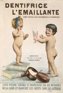 LEmaillante Dentifricen mainos, 1892 tekijältä French School