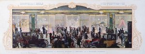 Ilmoitus uusien rakennusten avaamisesta pariisilaisen tavaratalon Printempsissä, 1910 tekijältä French School