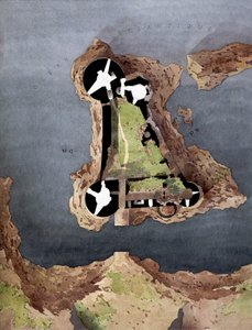 Ilmakuva Yeun saarelle (Ile-d