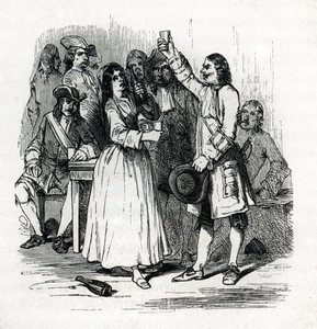 Affair of the Poisons (kaiverrus) 1846 tekijältä French School