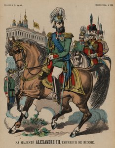 Aleksanteri III, Venäjän tsaari (värikaiverrus) tekijältä French School
