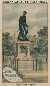 Alphonse De Neuville, sotilaallinen maalari, 1836-1885, Erigee Place Wagram tekijältä French School