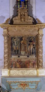Altar Saint Clair (kutsutaan myös alttariksi Saint Roch) tekijältä French School