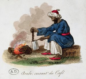 Arabilainen kahvinkeitin, 1800-luvun alku tekijältä French School