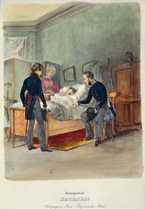 Armeijalääkäri Saksin kuningaskunnassa, n. 1840 tekijältä French School