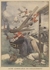 Ihailtava omistautuminen (väri litho) tekijältä French School