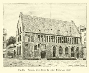 Entinen Navarran yliopiston kirjasto, 1860 tekijältä French School