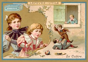 Viha (chromolitho) tekijältä French School