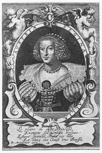 Anne of Austria (kaiverrus) tekijältä French School