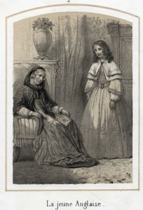 Anonyymi kaiverrus 1800-luvulta tekijältä French School