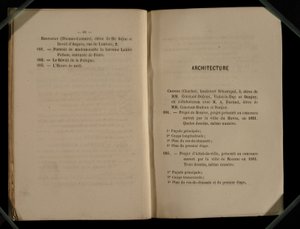 Arkkitehtuuriosasto, Salon des Refuses, 1863 tekijältä French School