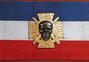 CROIX-FEU: n käsivarsi, 1930- (kangas ja metalli) tekijältä French School