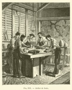 Joukkotyöpaja (kaiverrus) tekijältä French School