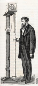 Atwood-koneen keksi vuonna 1784 George Atwood (1745-1807) - Machine d