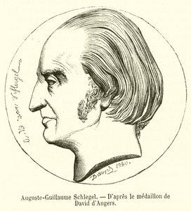 Auguste-Guillaume Schlegel (kaiverrus) tekijältä French School