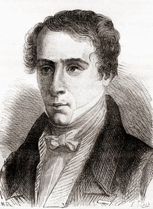 Augustin-Jean Fresne, teoksesta "Tieteen ihmeet", julkaistu noin 1870 (kaiverrus) tekijältä French School