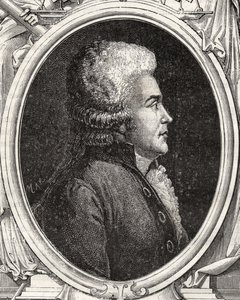 Augustin Bernard Francois Legoazre de Kervelegan Louis Blancin (1811-82) teoksesta "Histoire de la Revolution Francaise" tekijältä French School