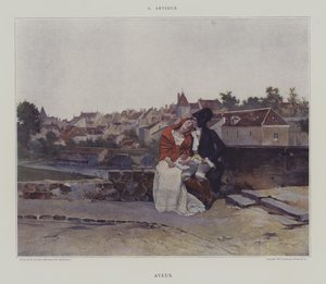 Tunnustukset (väri litho) tekijältä French School