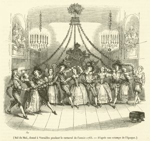 Bal du Mai, annettu Versailles