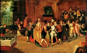 Ball Henri III:n hallituskaudella, 1574-89 tekijältä French School
