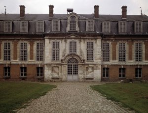 Barokkiarkkitehtuuri: Hotel des Ramsin julkisivu (1600-luku), Abbeville, Somme (80). tekijältä French School