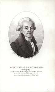 Bartholomew Faujas Saint-Fondista tekijältä French School