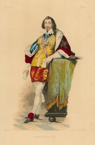 Bassompierre (värillinen kaiverrus) tekijältä French School