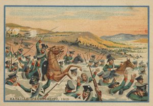 Austerlitzin taistelu vuonna 1805 tekijältä French School