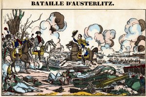 Austerlitzin taistelu 2. joulukuuta tekijältä French School