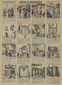 Olut ja panimo (väri litho) tekijältä French School