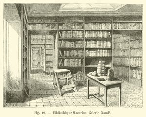 Mazarine-kirjasto, Naude-galleria tekijältä French School