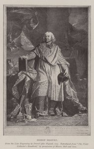 Piispa Bossuet (litho) tekijältä French School