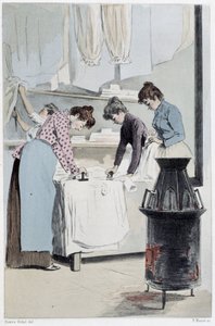 Blechisseuses - Octave Uzannen teoksessa "" Meidän aikakautemme". tekijältä French School