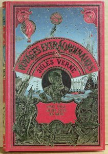 Jules Vernen (1828-1905) kirjan kansi 20 000 liigaa meren alla 1870 tekijältä French School