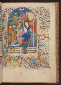 Book of Hours, Lisää MS 32454 f.35r, Ranska tekijältä French School