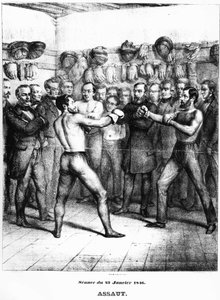 Nyrkkeily: harjoitus Lecour - Carnavalet.¿ tekijältä French School