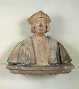 Kansleri Antoine Dupratin (1463-1535) rintakuva (terrakotta)