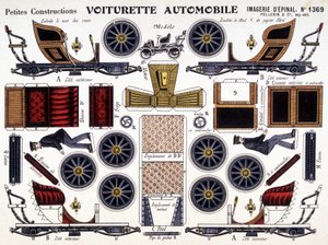 Autokärry: Petites Constructions. 1800-luvulla. tekijältä French School