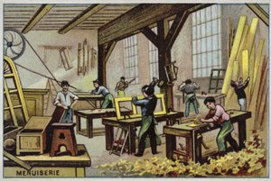 Huonekalut ja erilaiset esineet 1100- ja 1300-luvuilta tekijältä French School